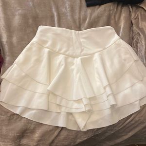 White skort